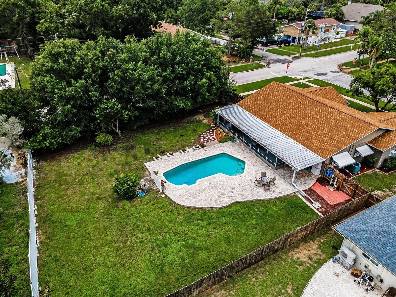 Aerial View Exterior Rear