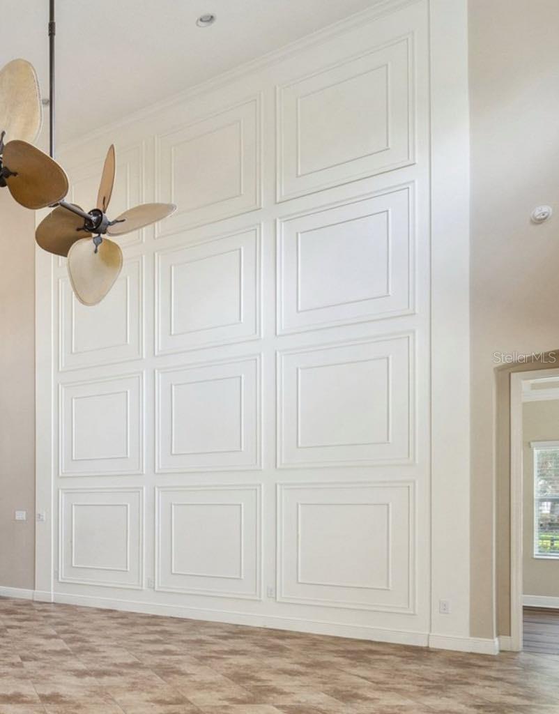 Accent wall