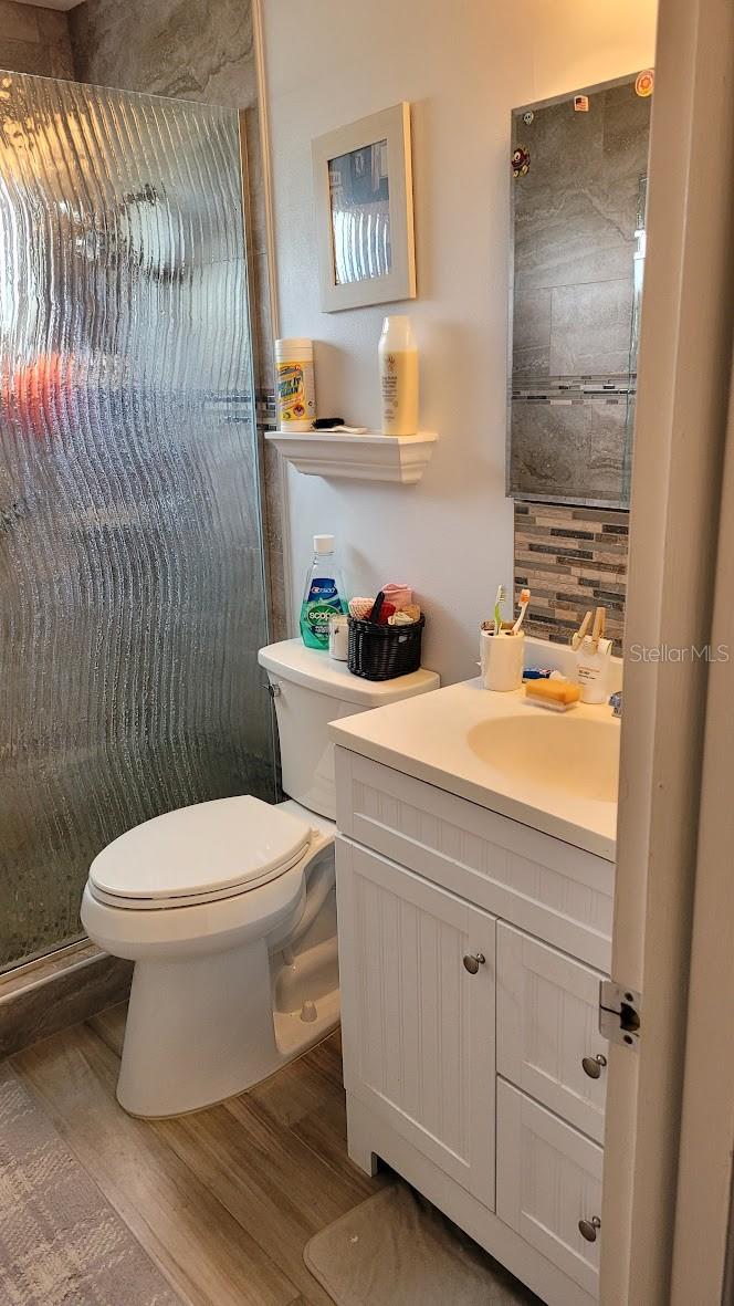 The bathroom and shower were updated several years ago.