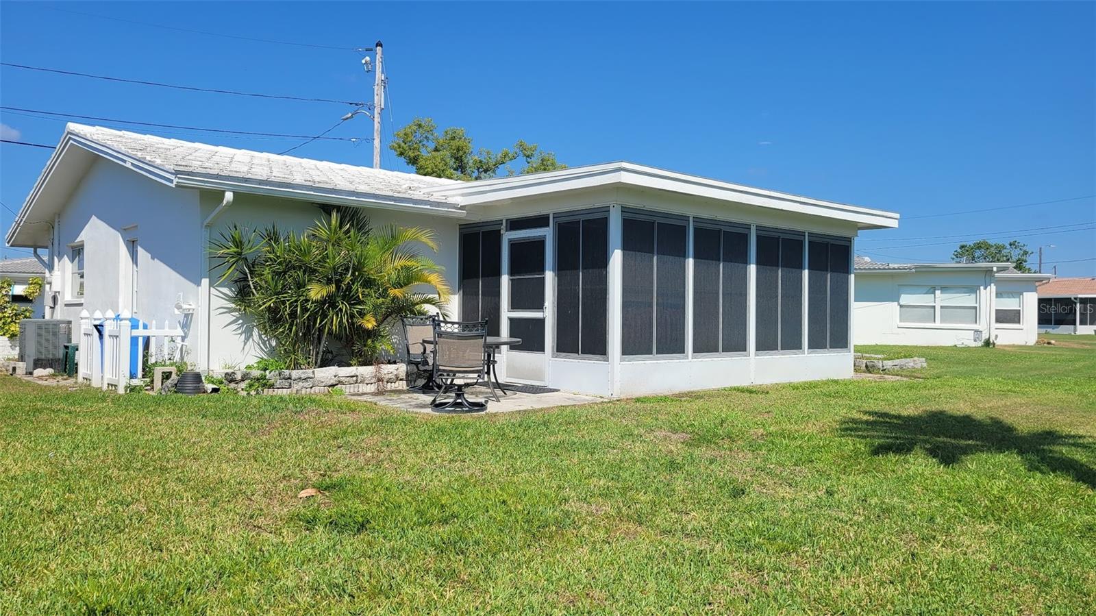 The 10X18 balcony / Porch / Lanai offers an enjoyable space to watch nature and relax.