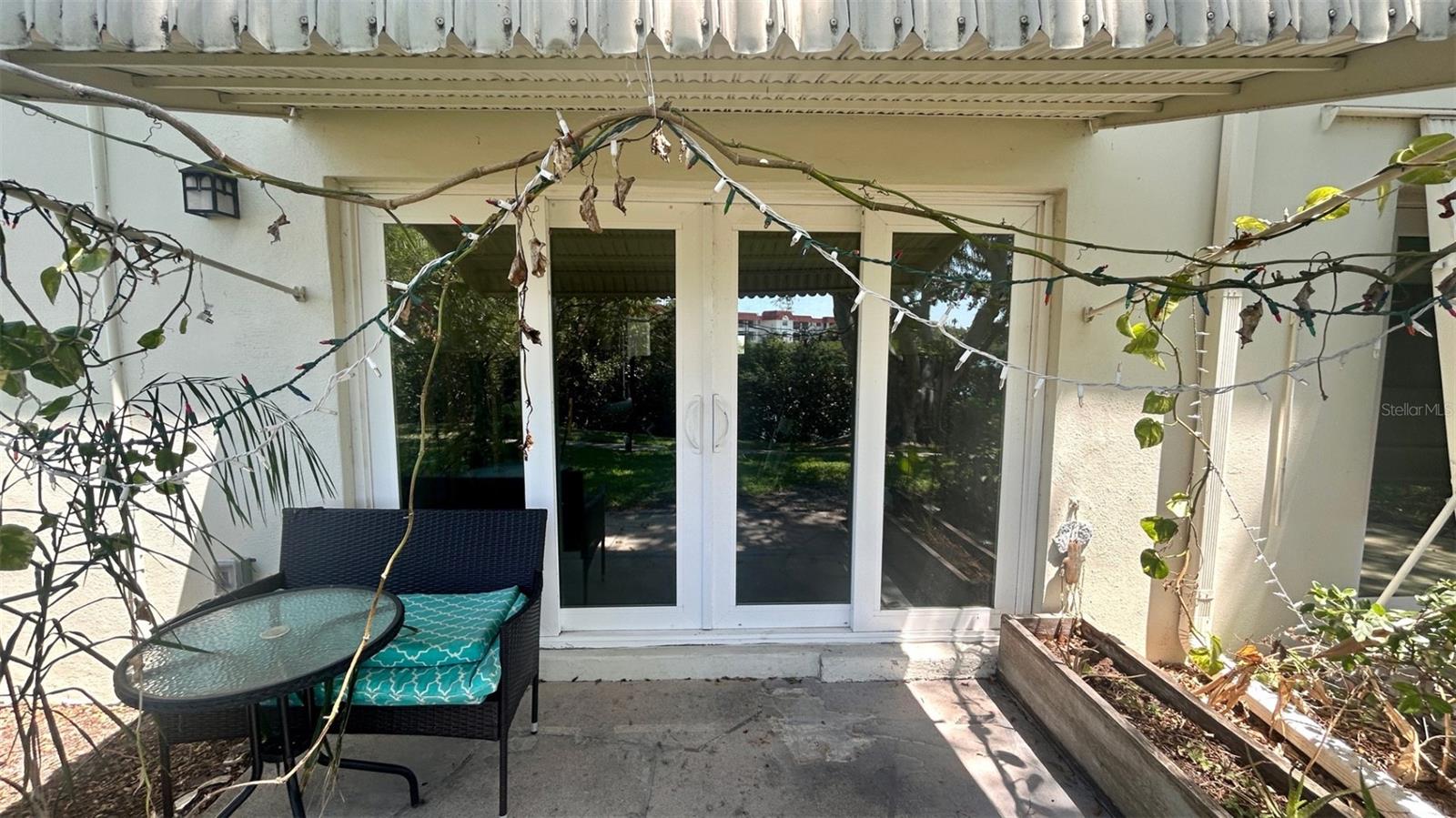 Back patio