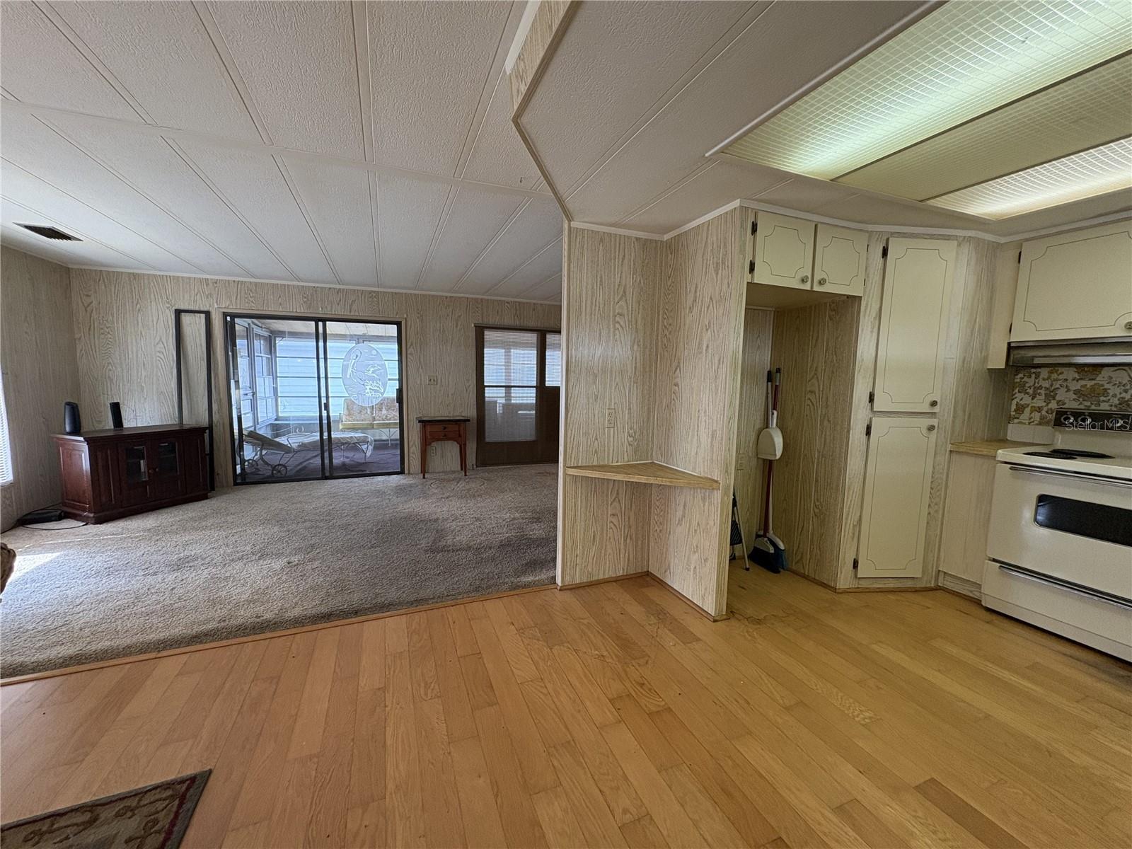 Sliding doors to Florida room