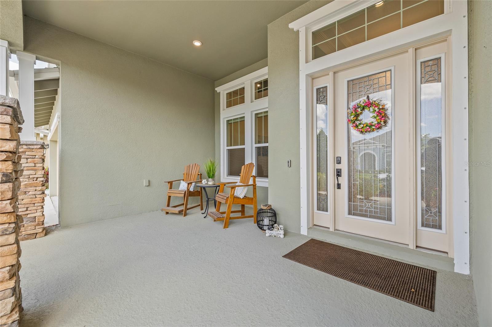 Front Door and porch