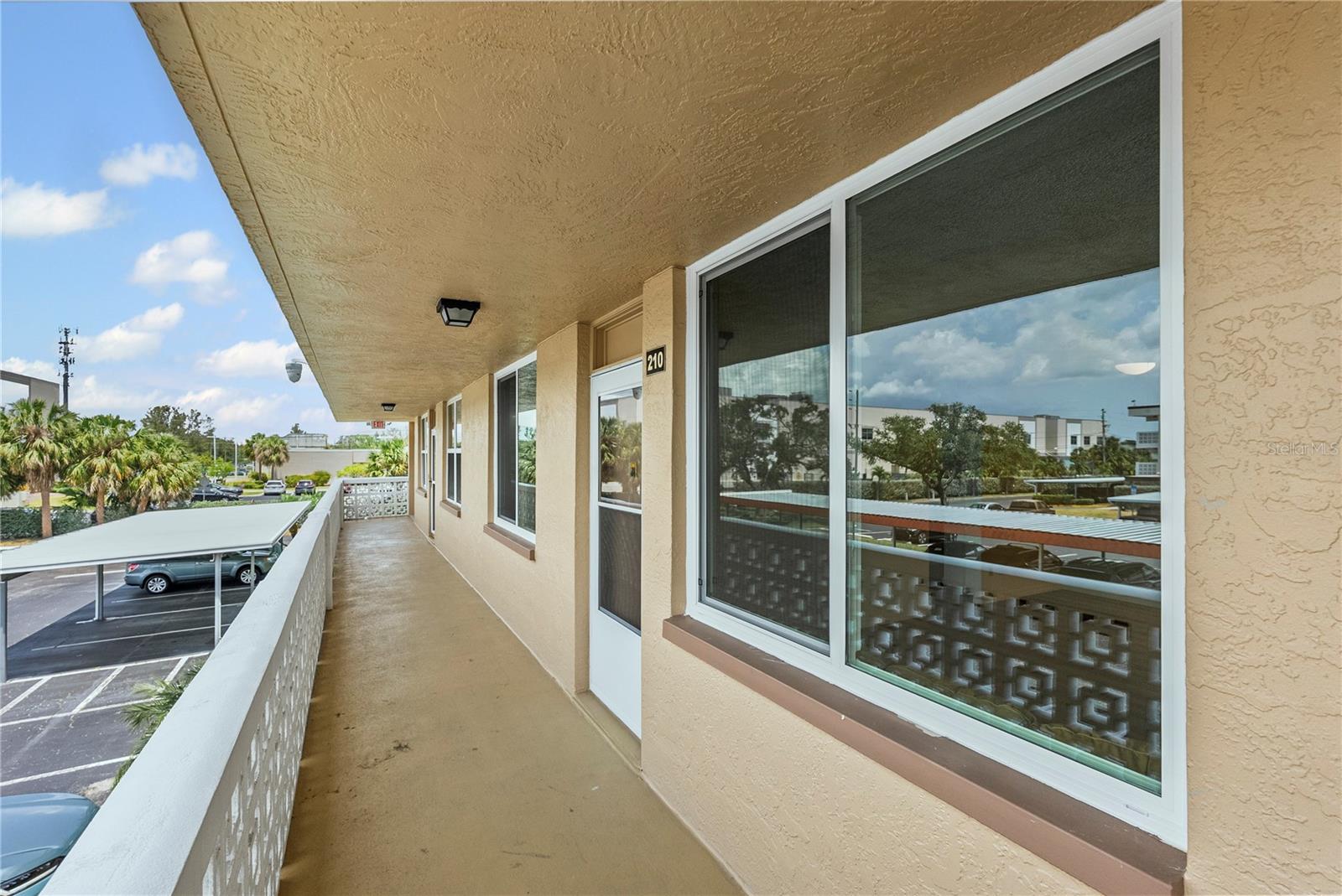 Entrance - New windows