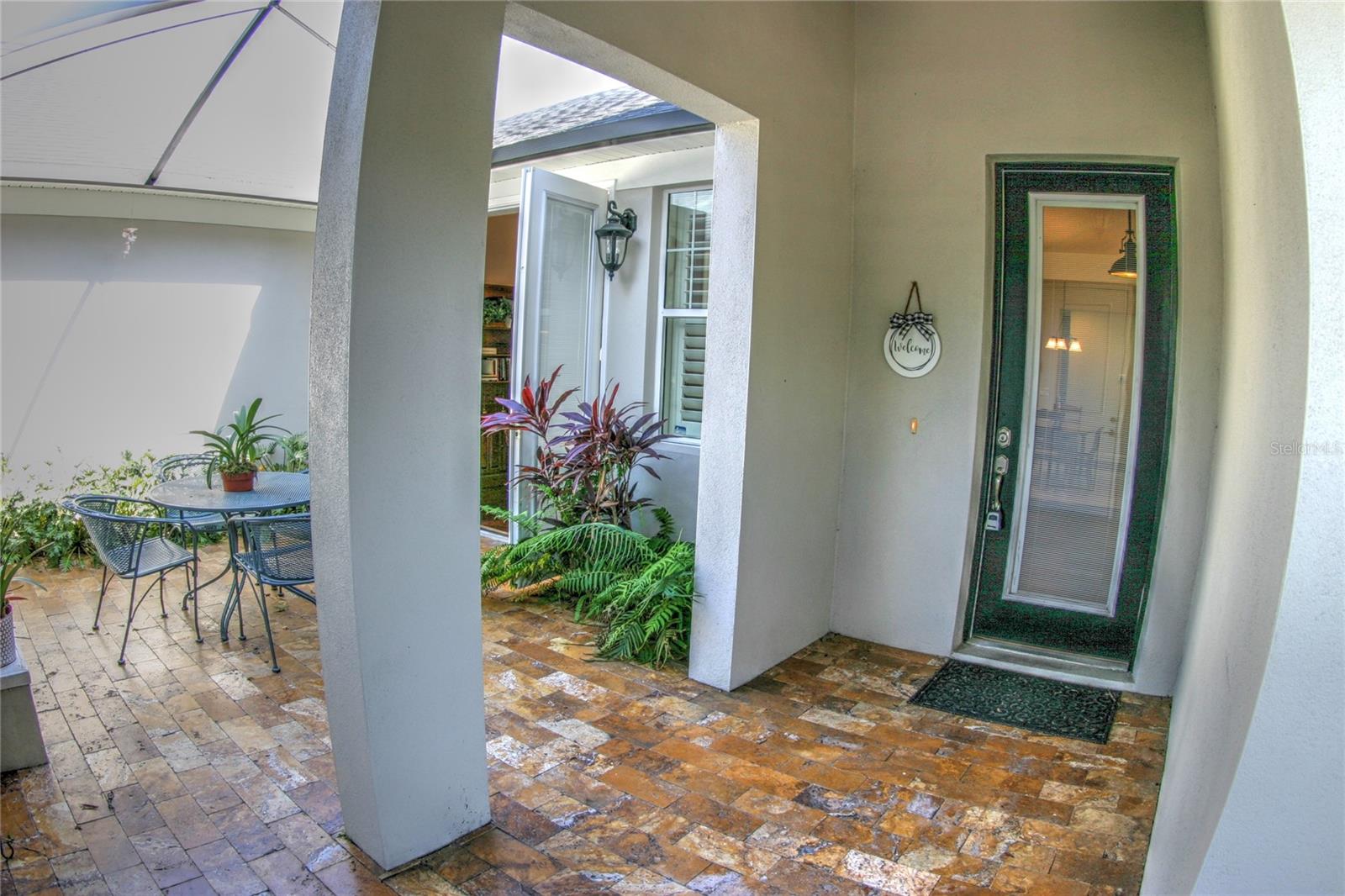 Front Door and Patio