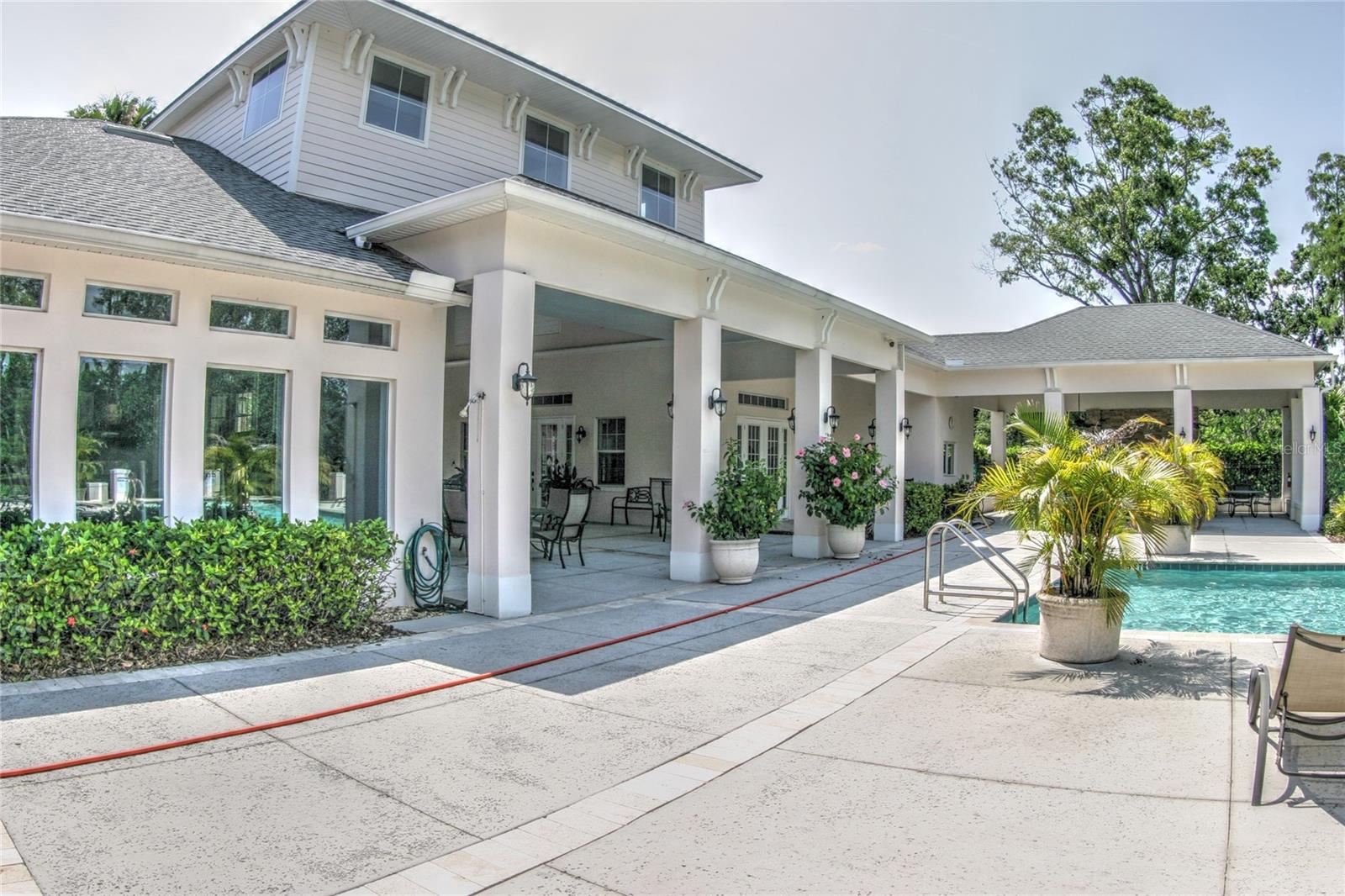 Back of Clubhouse