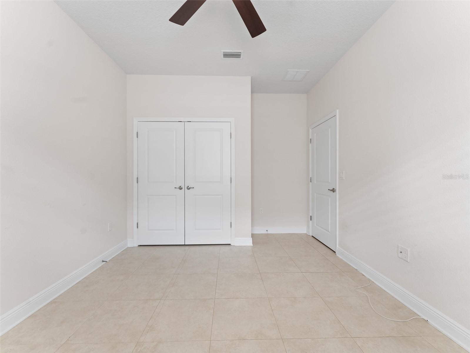 Bedroom 3 closet