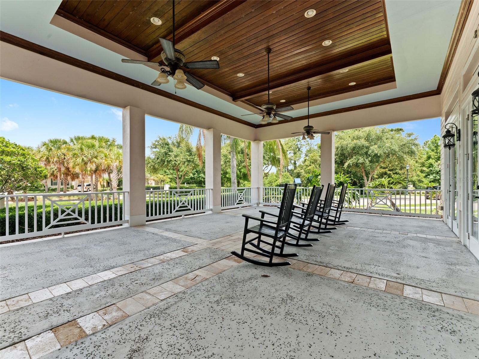 Community Center Front Porch