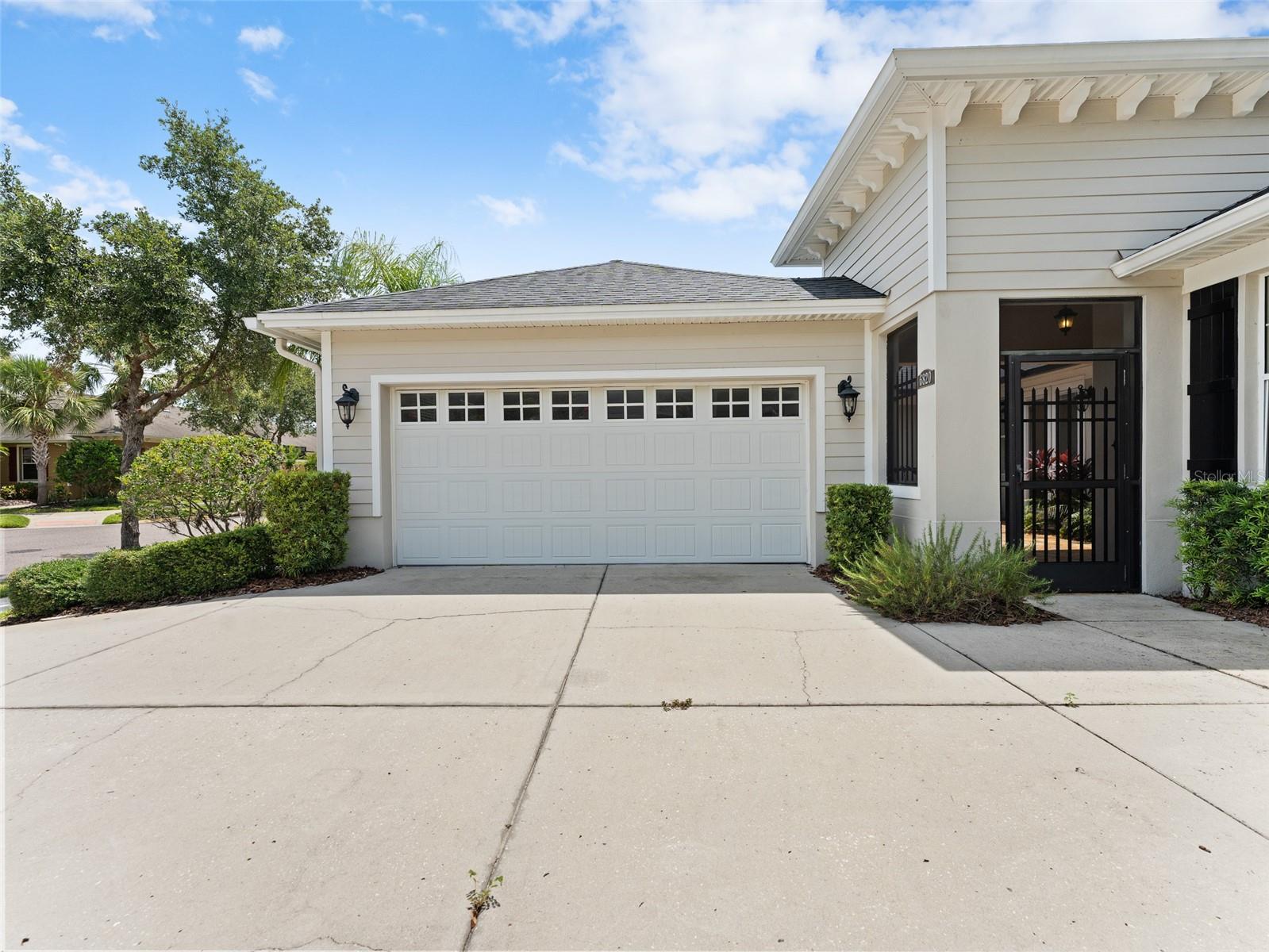 Garage and Front Entry
