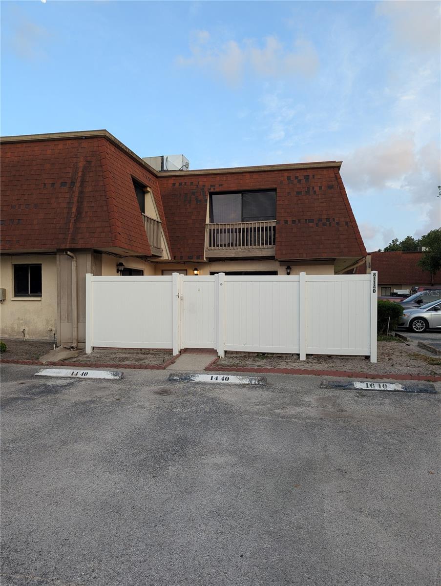 front of home
