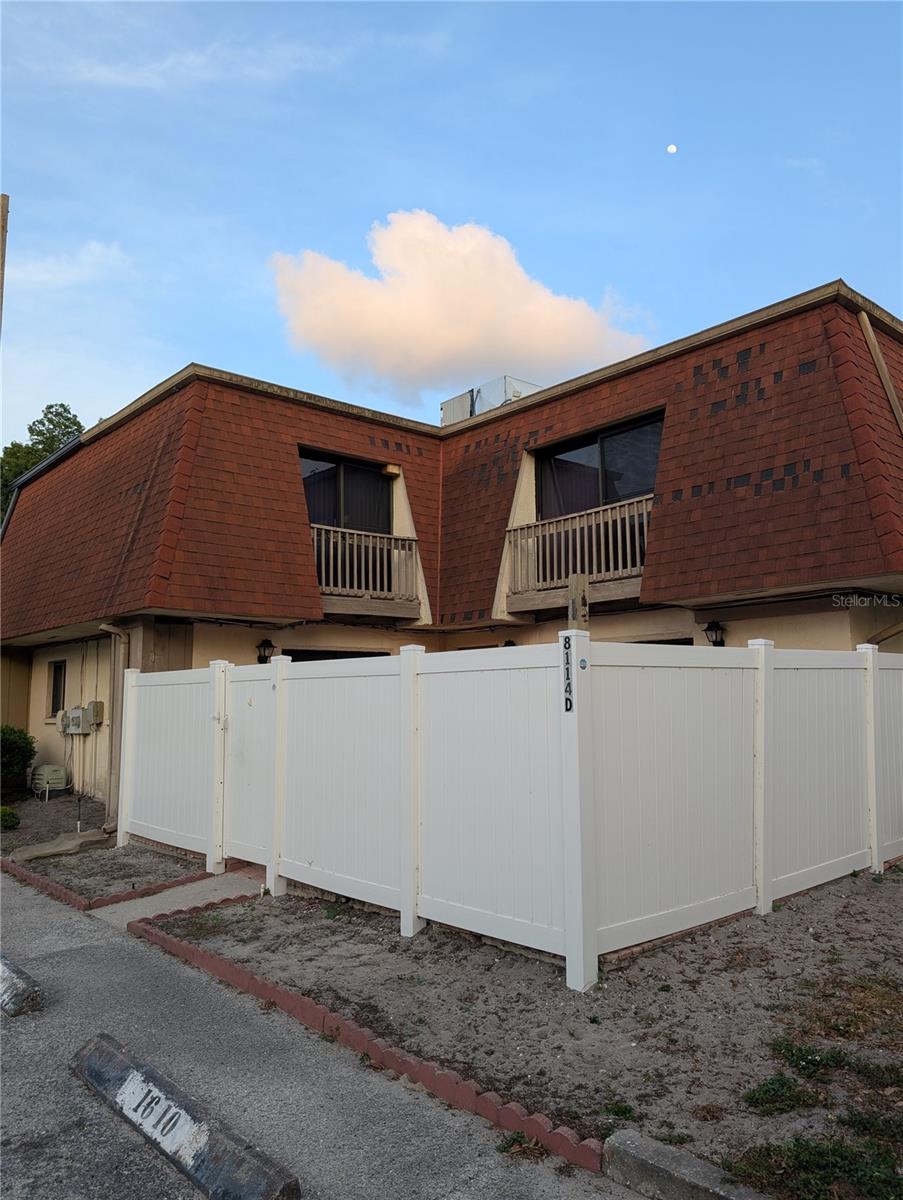 corner view of home