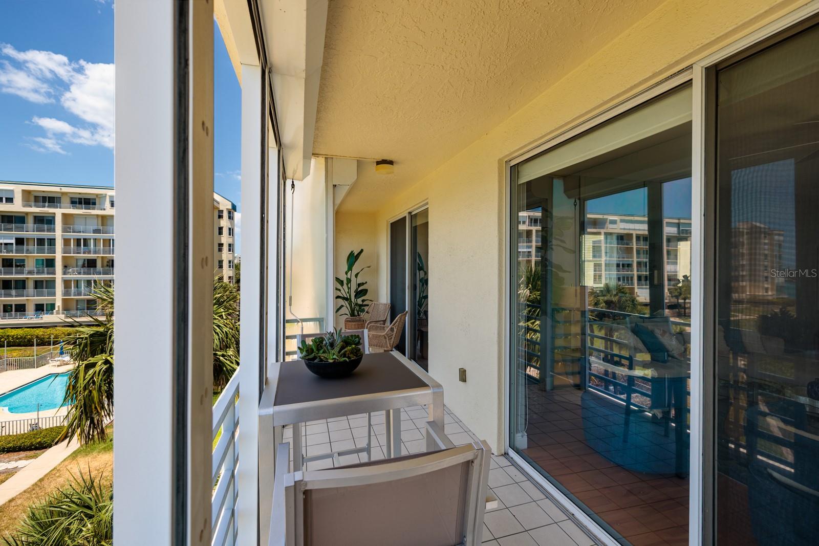 Rear balcony