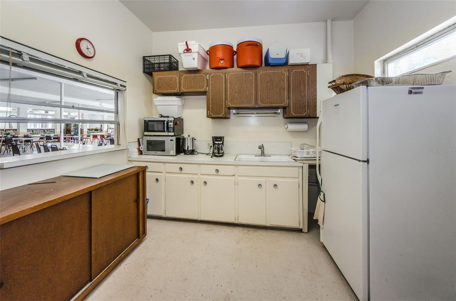 Clubhouse kitchen