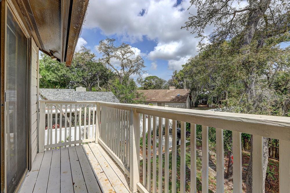 Private balcony off primary bedroom