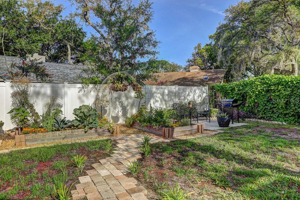 Yard and Garden area
