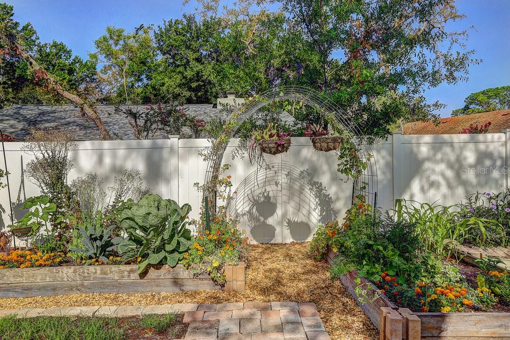Yard and Garden area