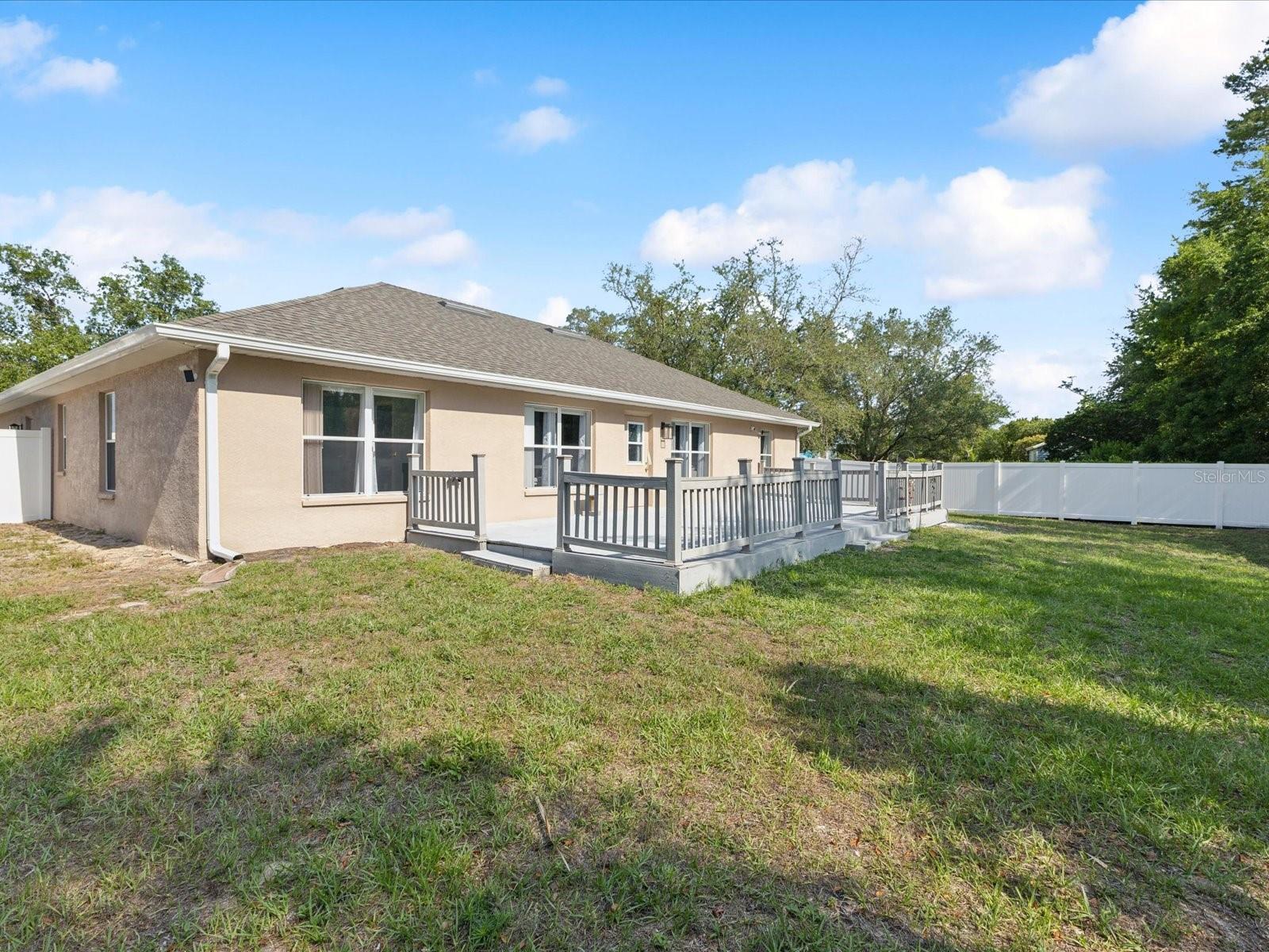 BBQ in your fenced yard