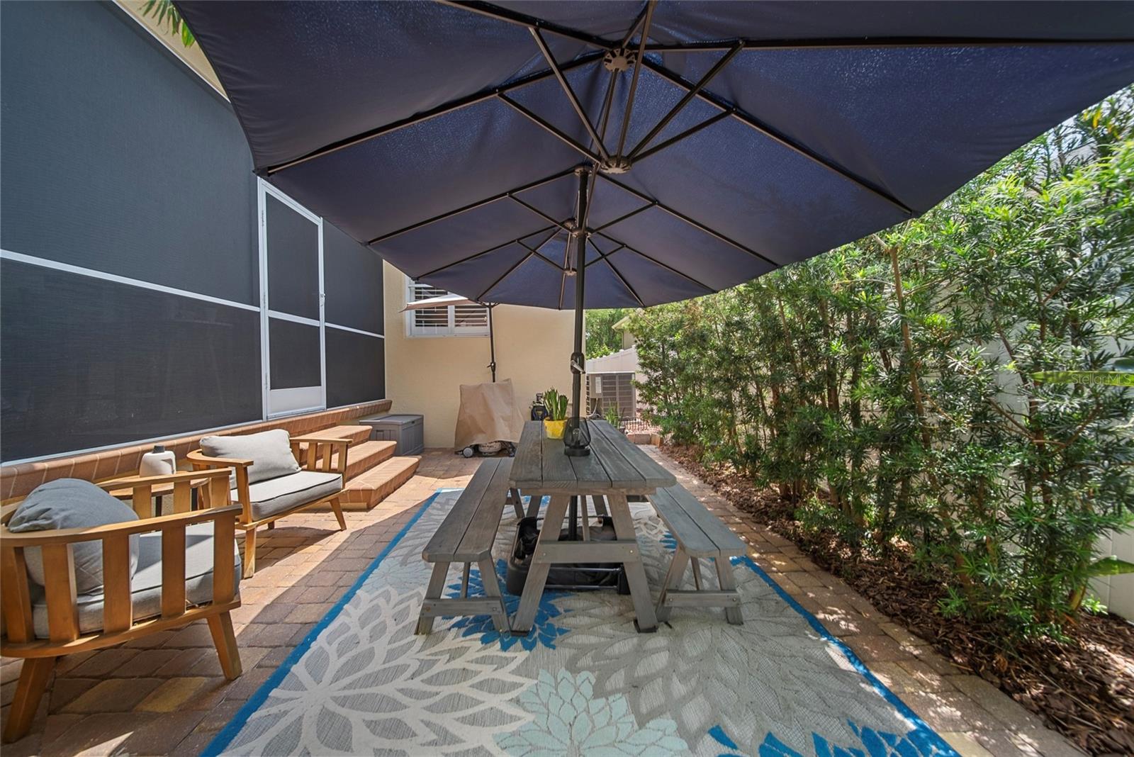 Back patio