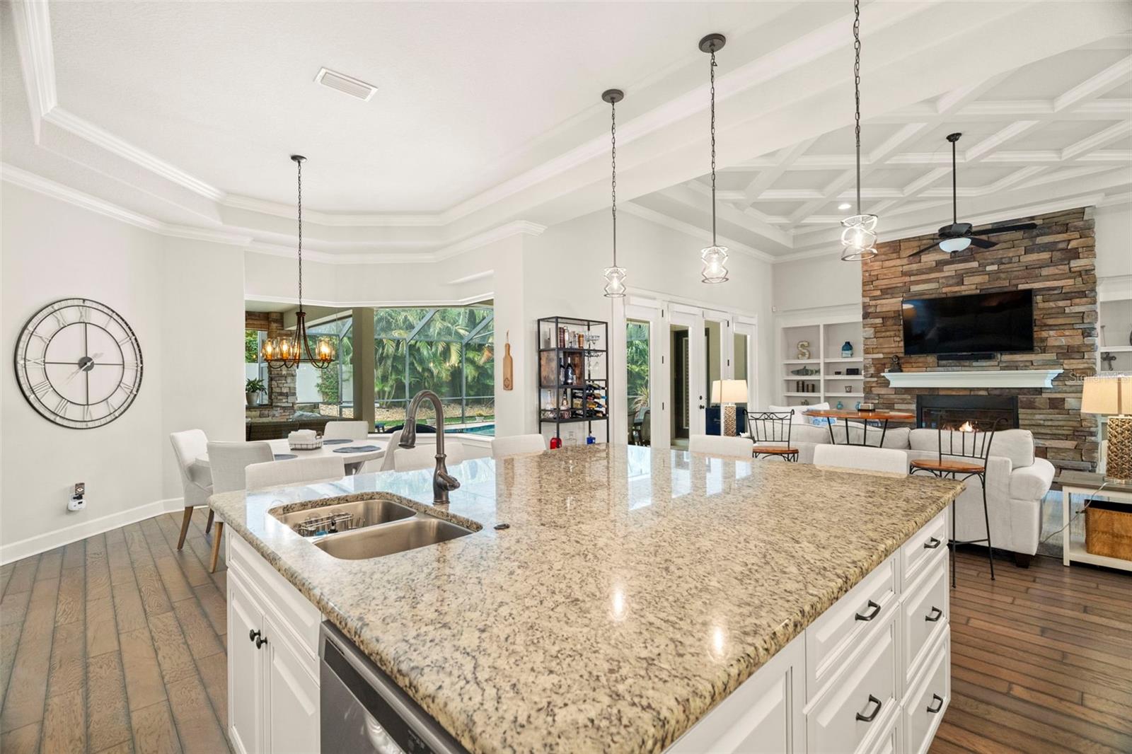 Large 11 x 11 Kitchen Island !