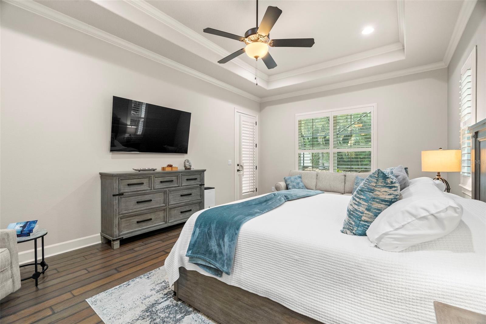 Master with 2 Large His/Hers walk in closets!