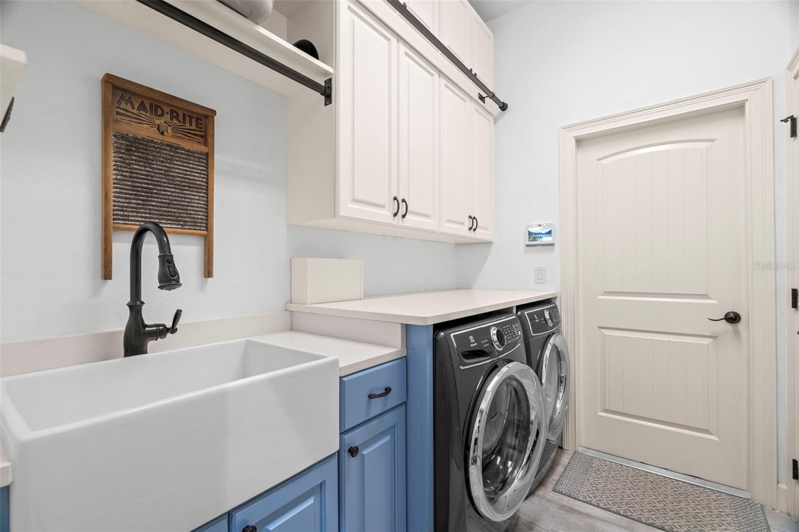 SUPER functional inside Utility Room!