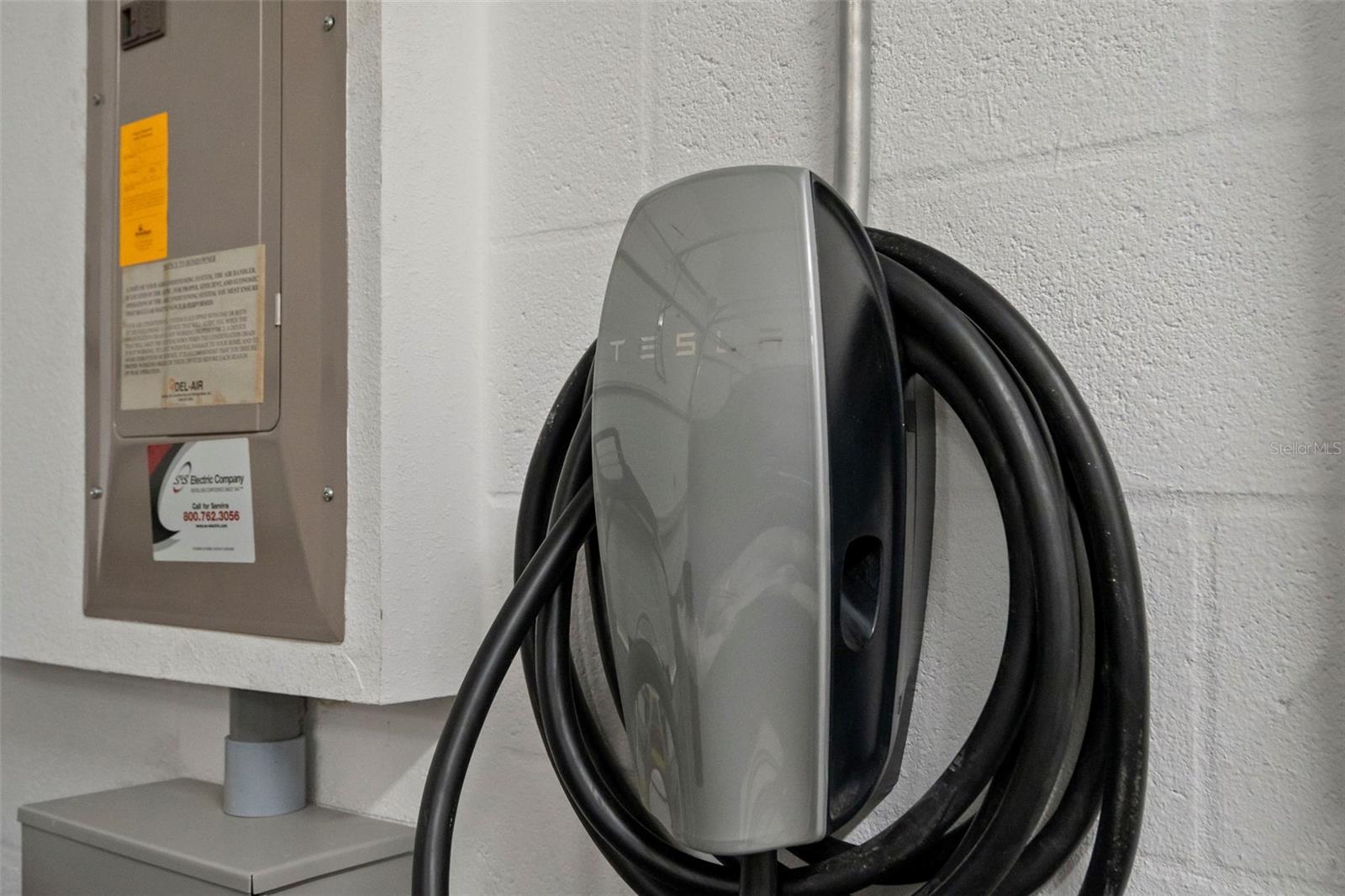 Electric Charging Station in garage!
