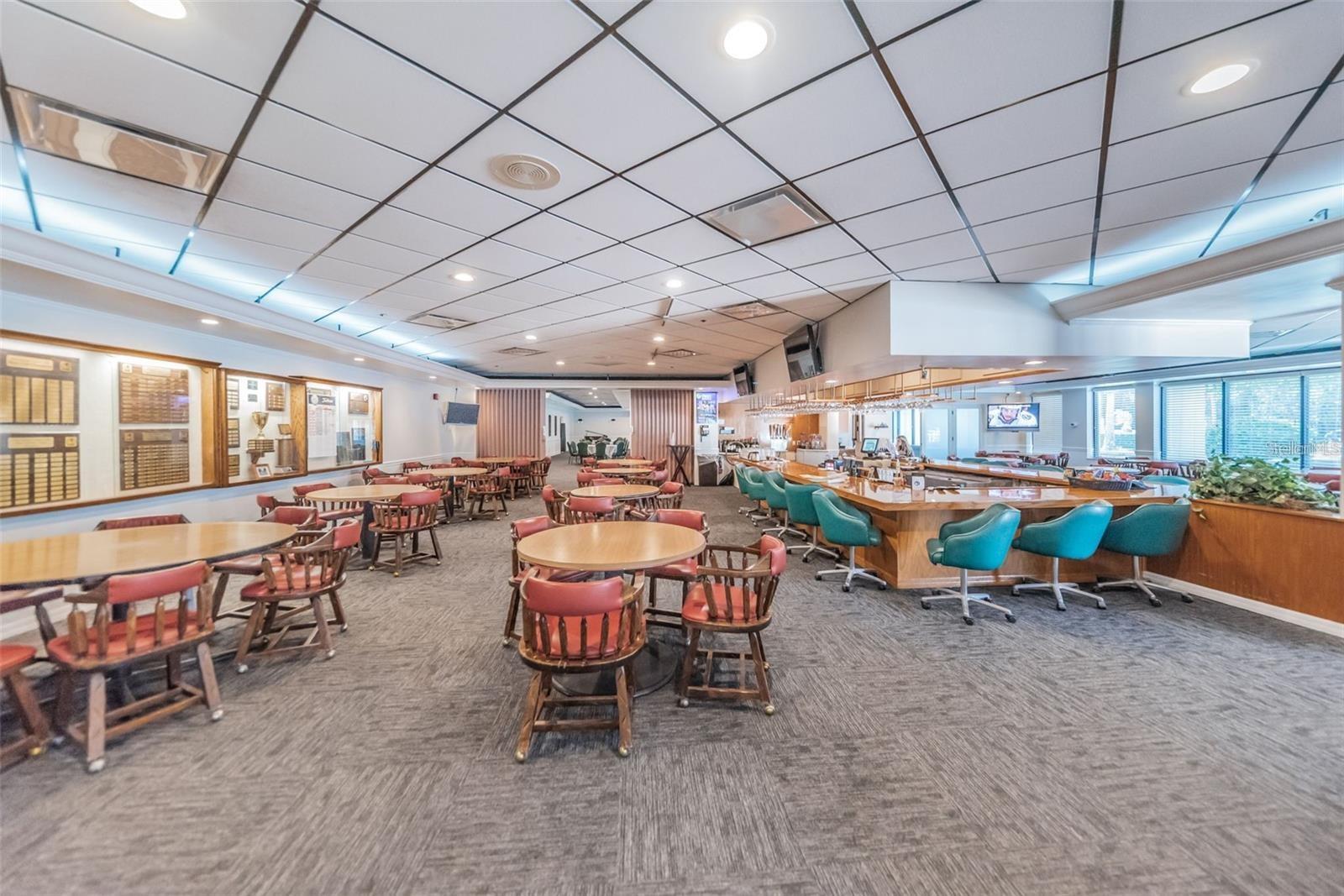 Lounge and restaurant