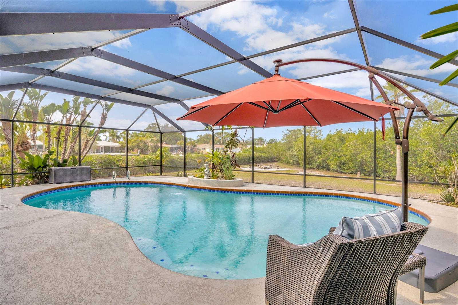 Outdoor living space