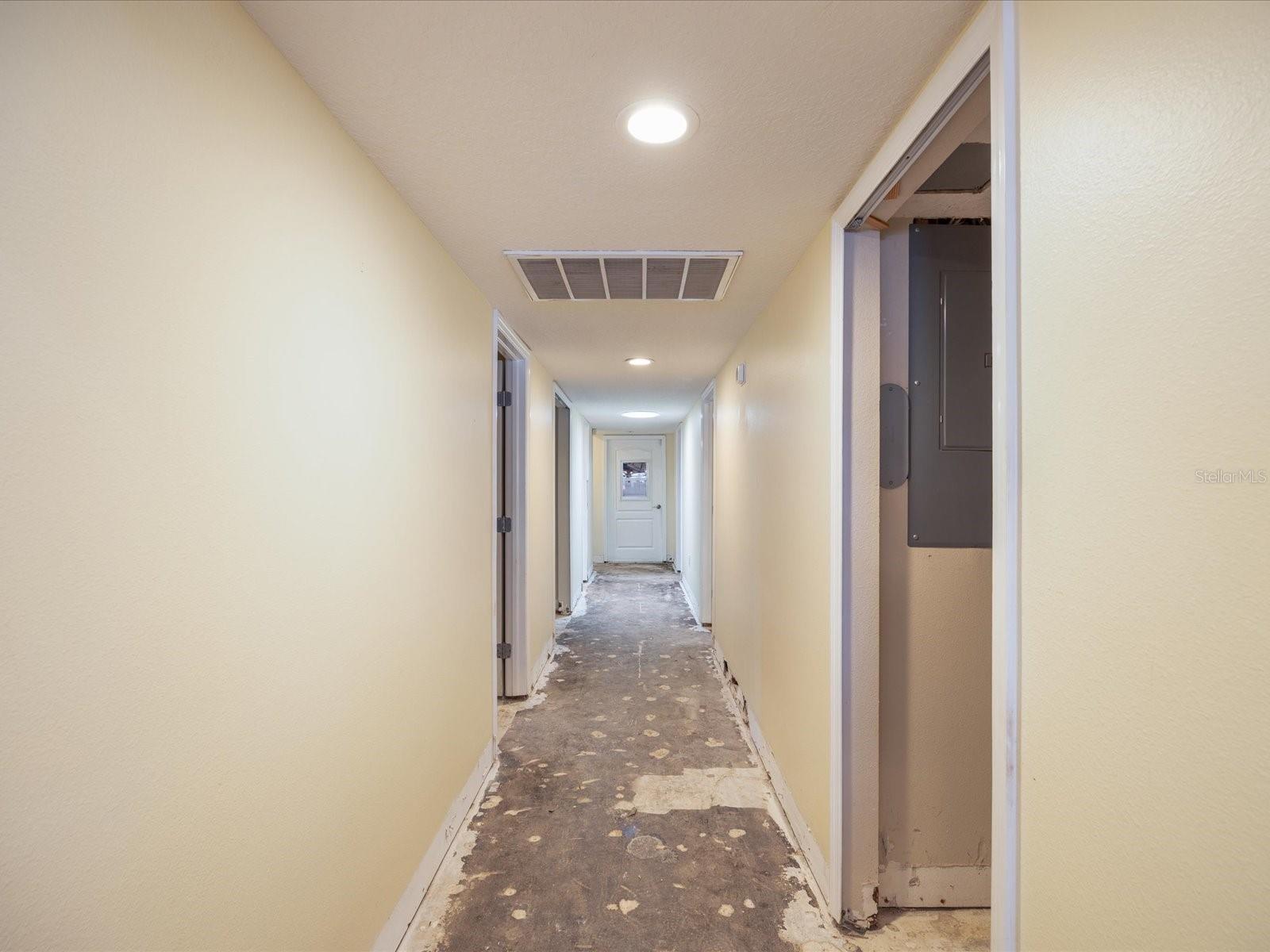 Hallway to bedrooms