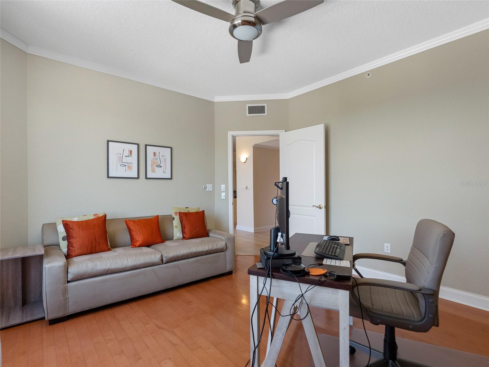 Den/ Guest room can easily be converted to a Bedroom
