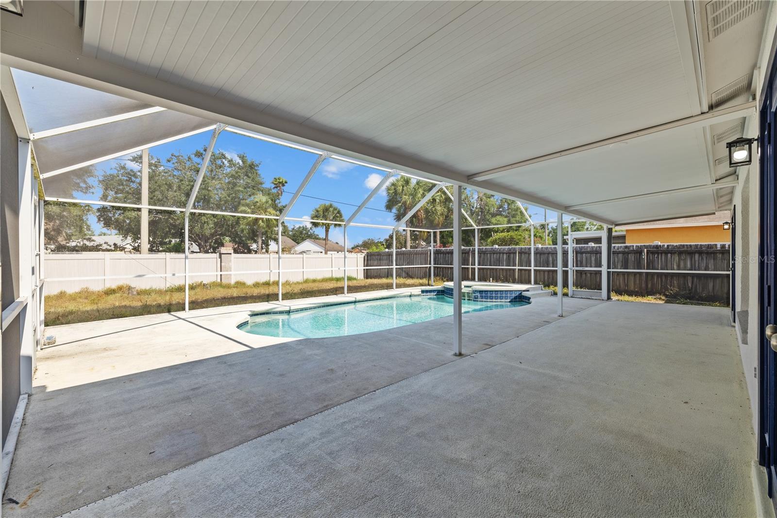 Covered Patio area