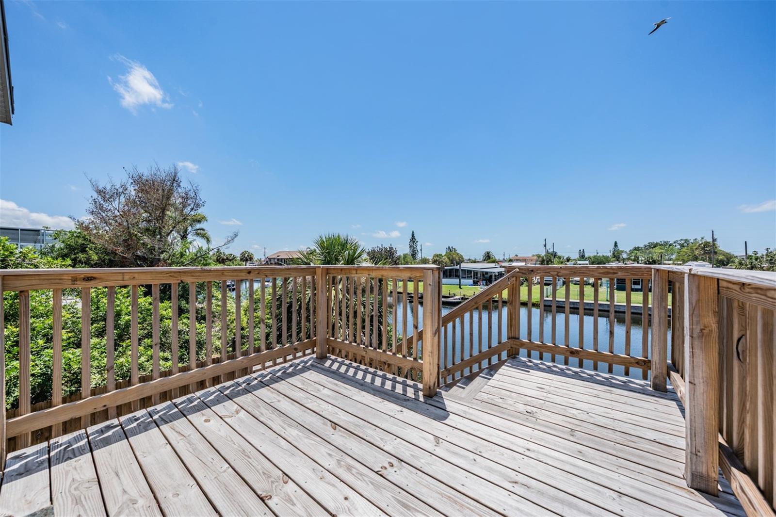 enjoy the breeze from the upper deck