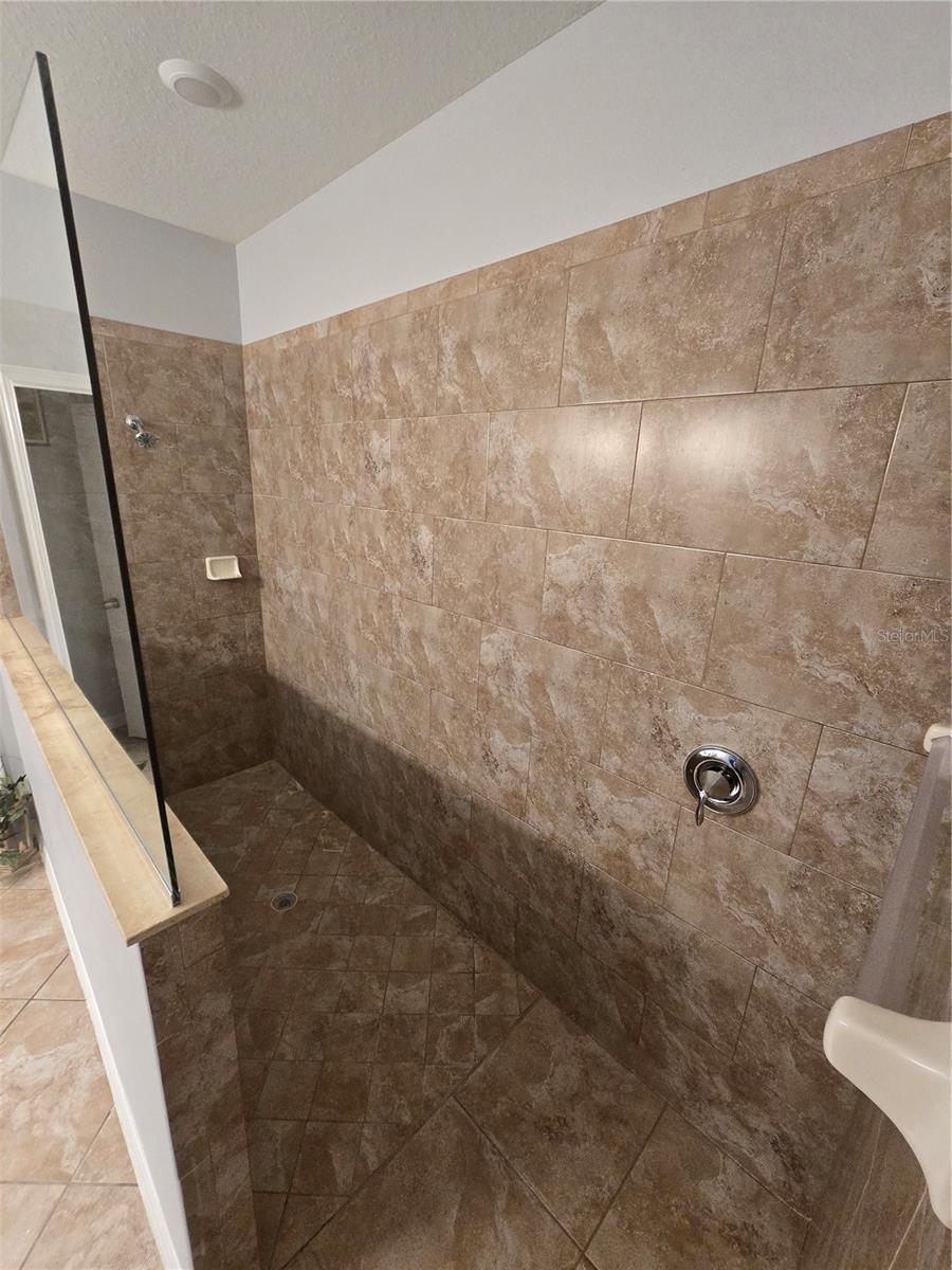 Huge Walk-in Shower
