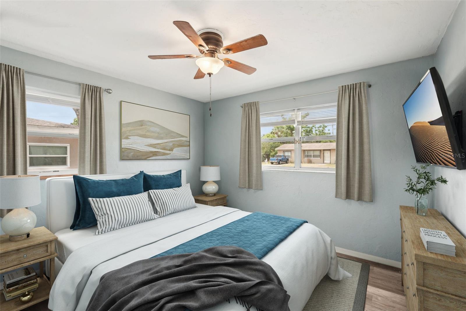 Staged Bedroom