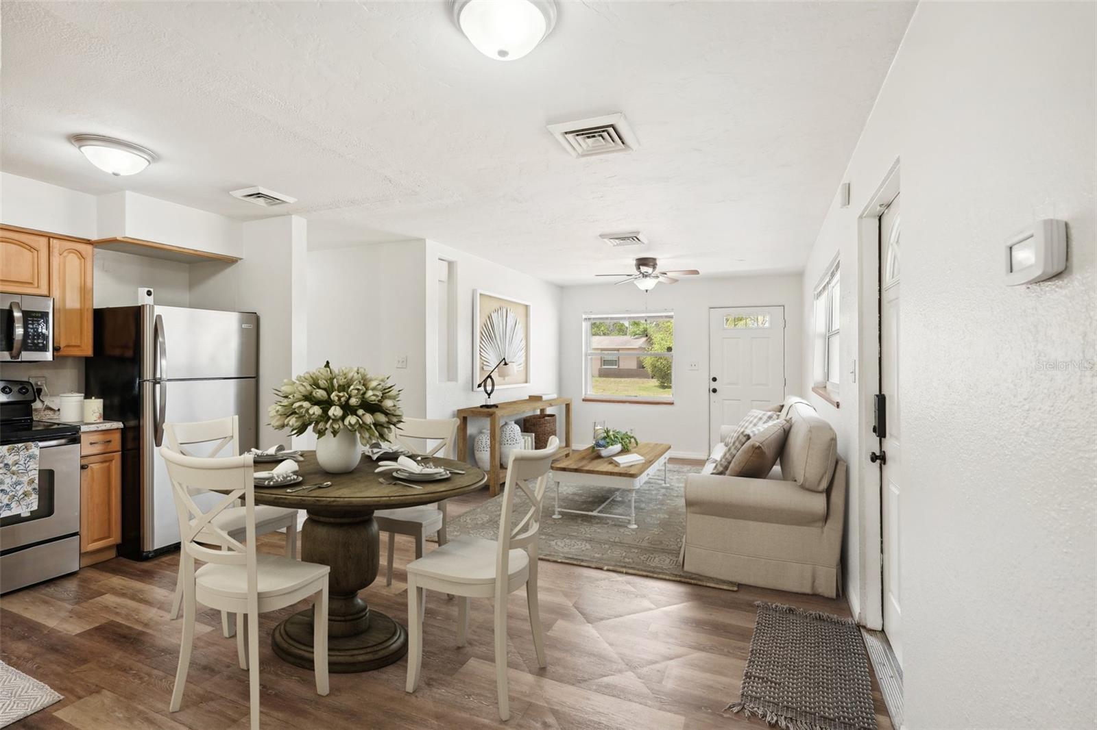 Staged Living Areas