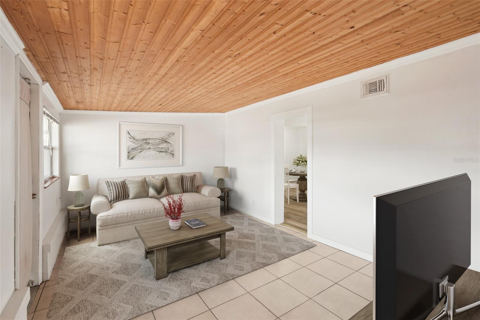 Staged Family Room