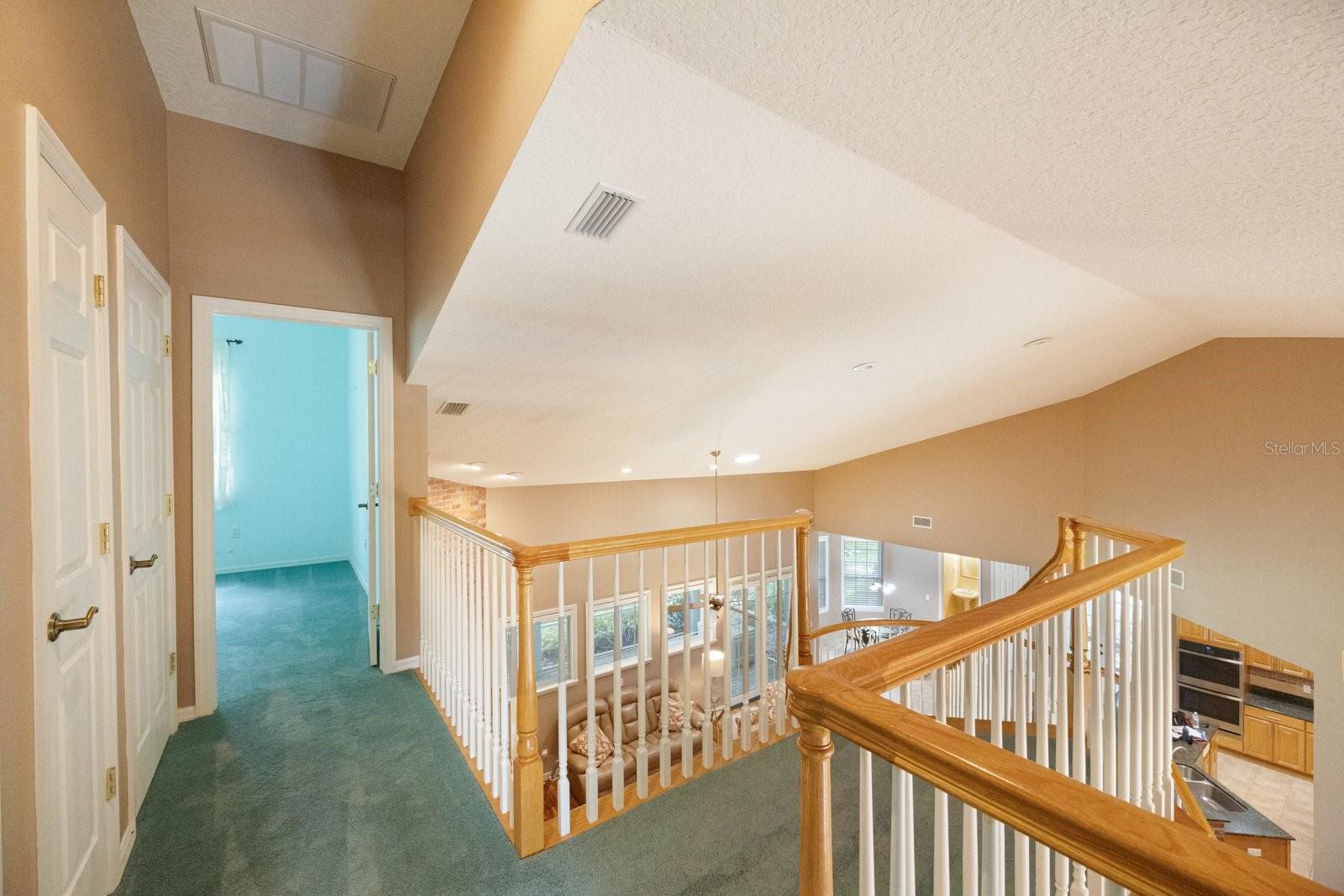 Upstairs