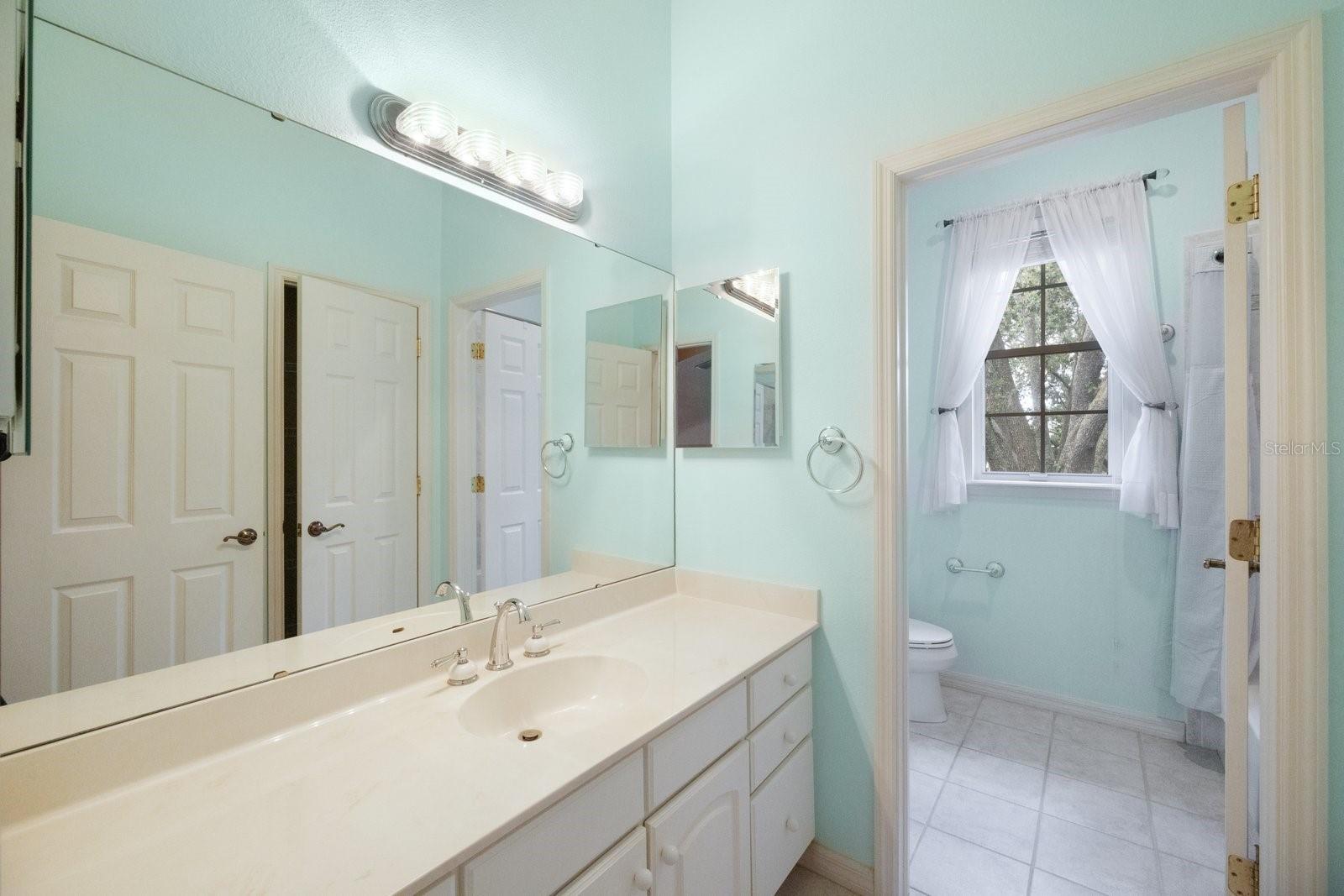 Upstairs guest bath