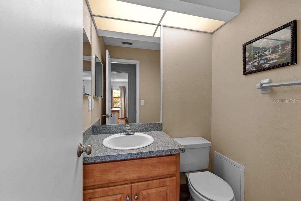 Guest half bathroom