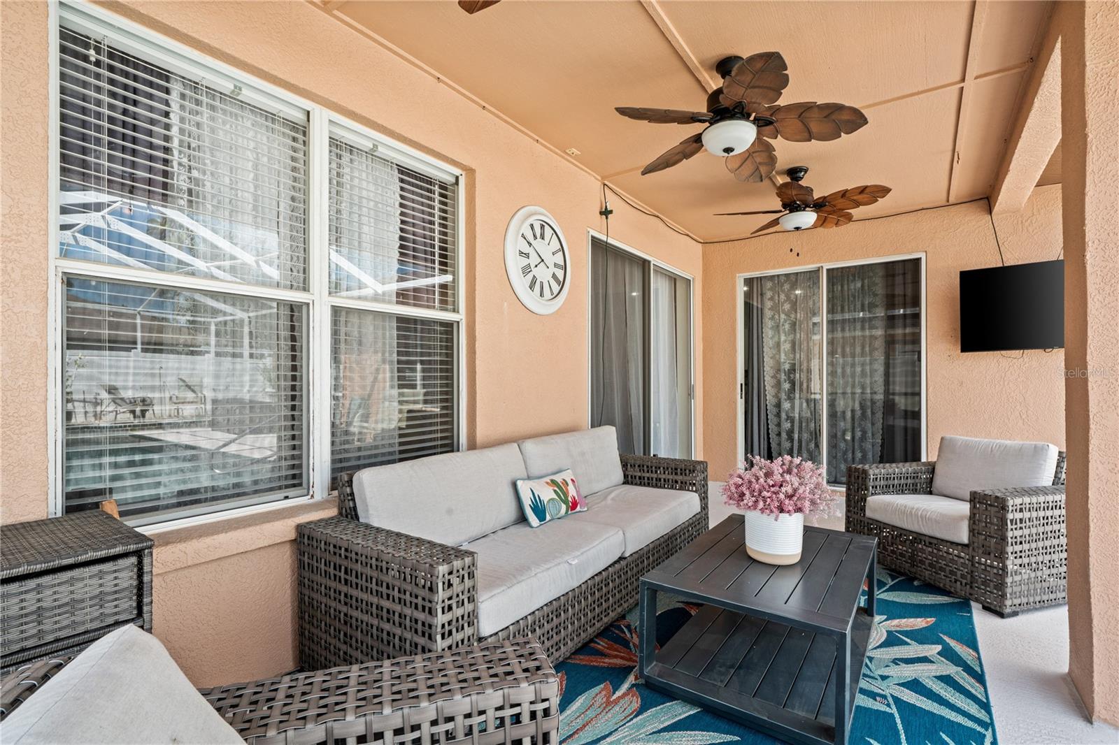 Covered Screened Lanai