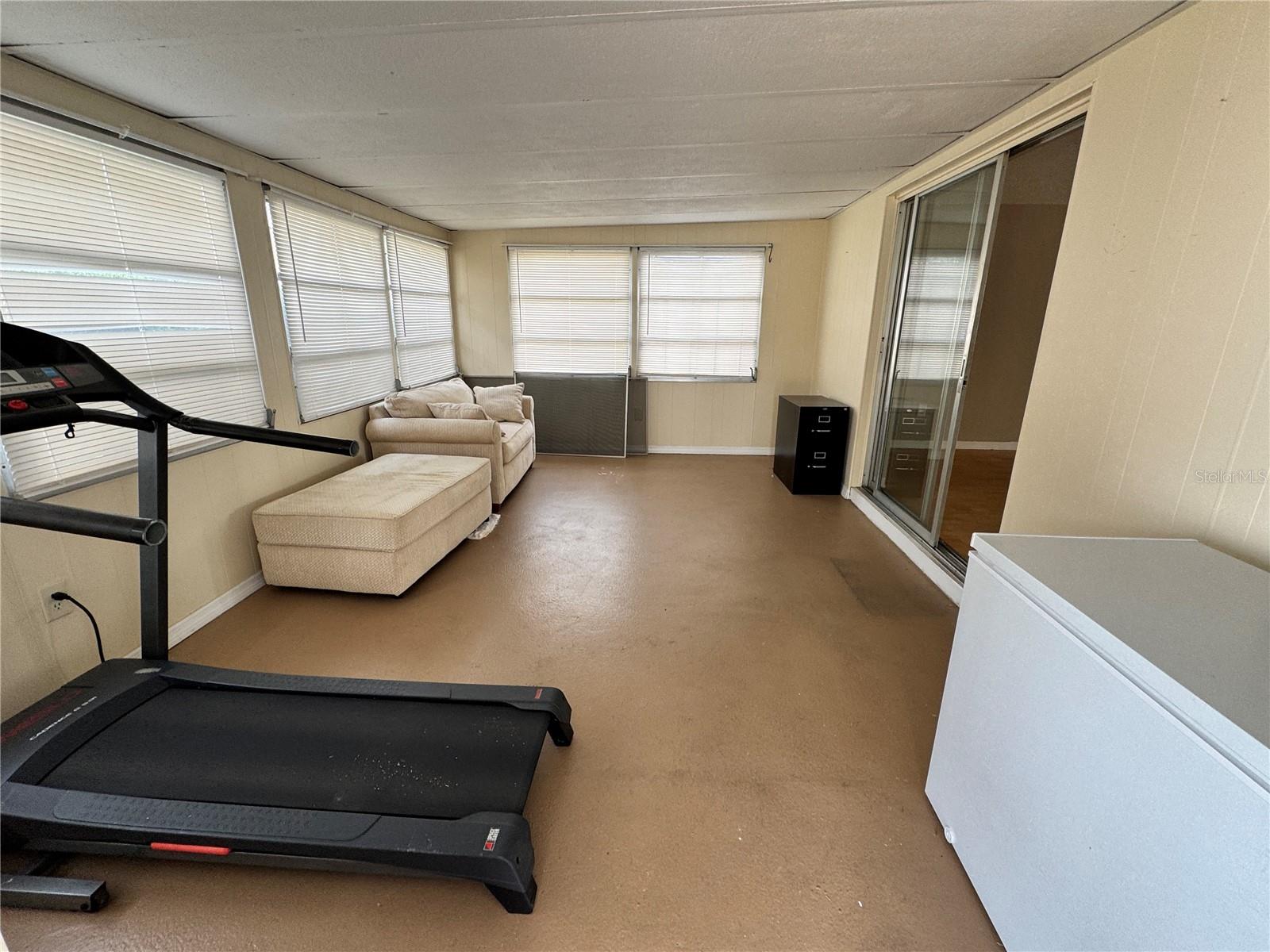 Enclosed Florida Room with AC
