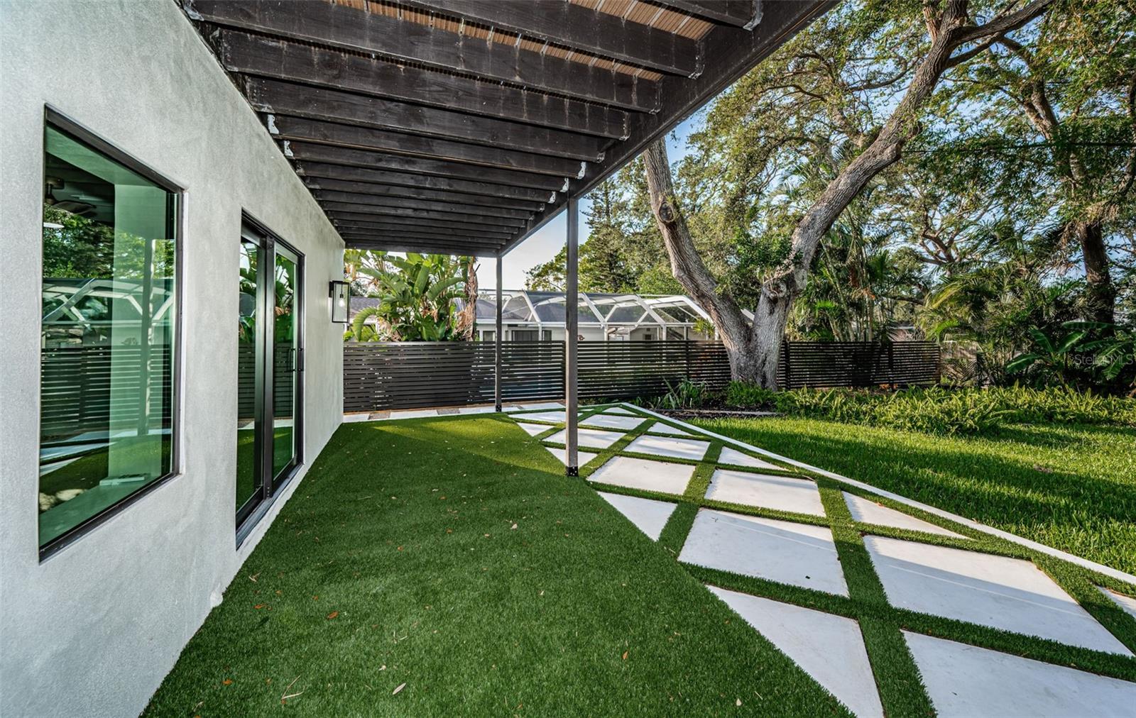Covered Lanai off the Kitchen and Family Room