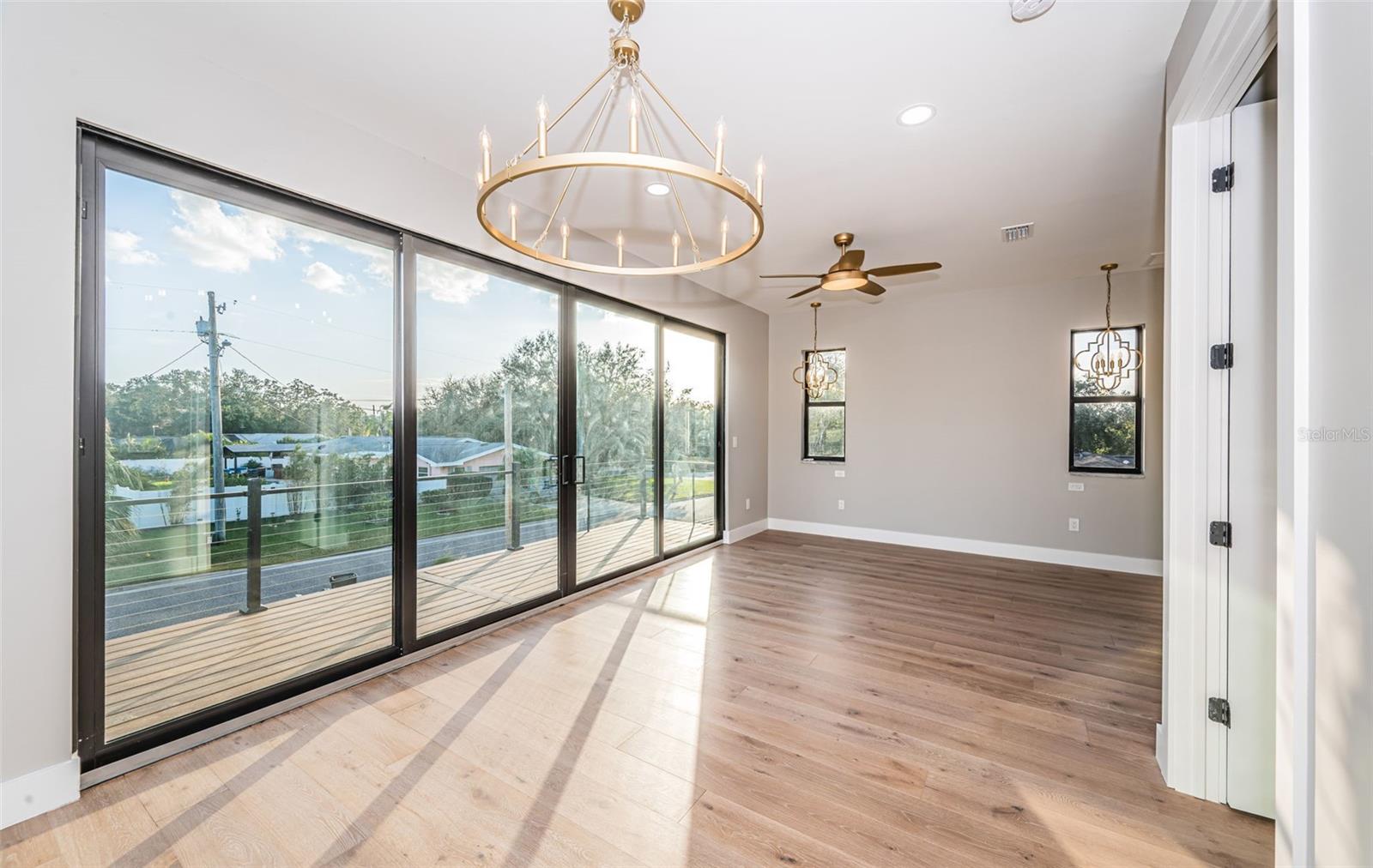 Spacious Owner's Suite boasting an airy loft and a secluded balcony for relaxation