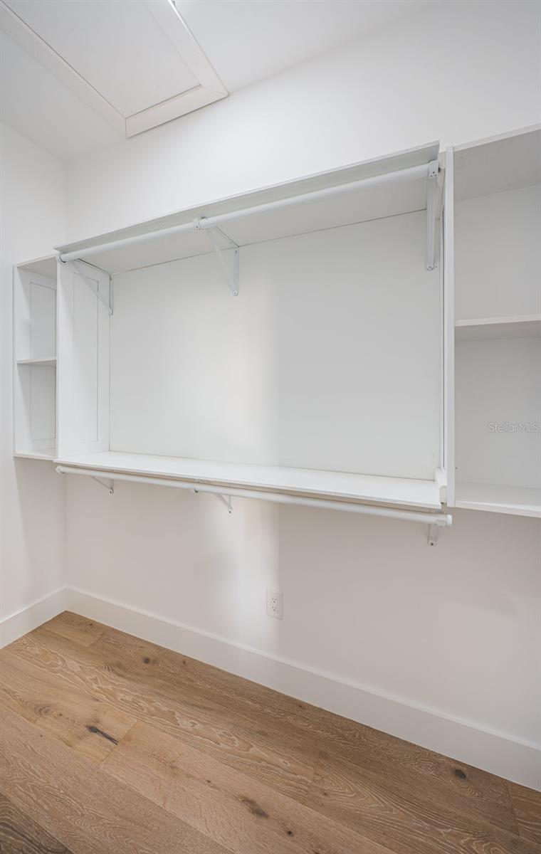 Large Primary suite walk-in closets