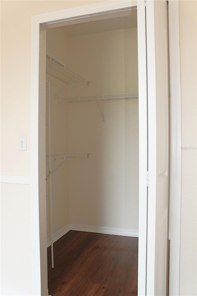 Third Bedroom Walk-In Closet