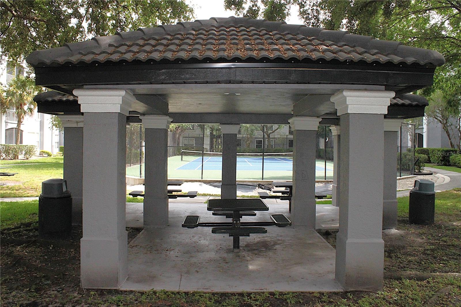 Pavilion At Tennis Court