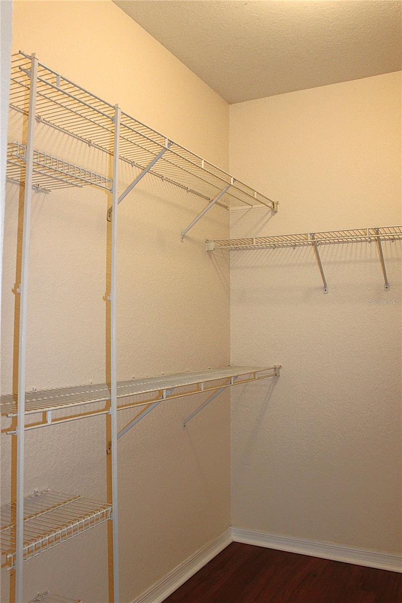 Master Bedroom Walk-In Closet