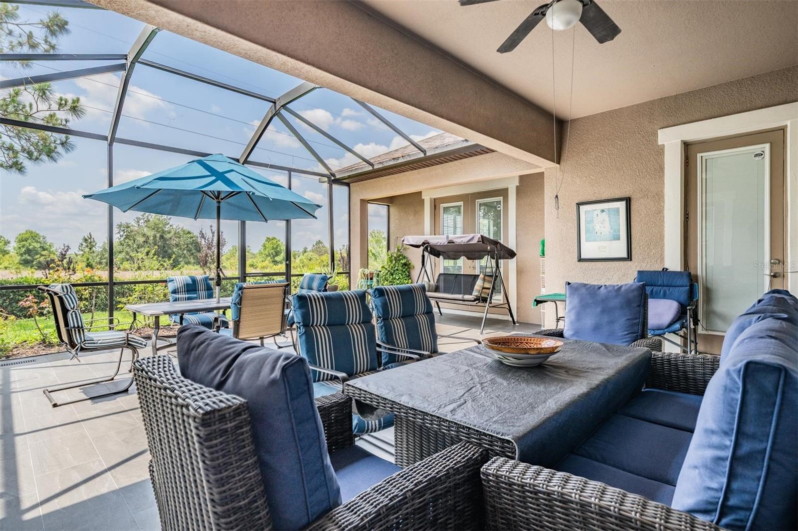 Extended & screened lanai