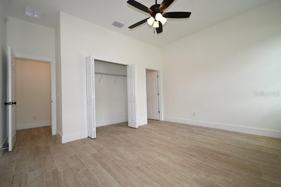 Spacious closest