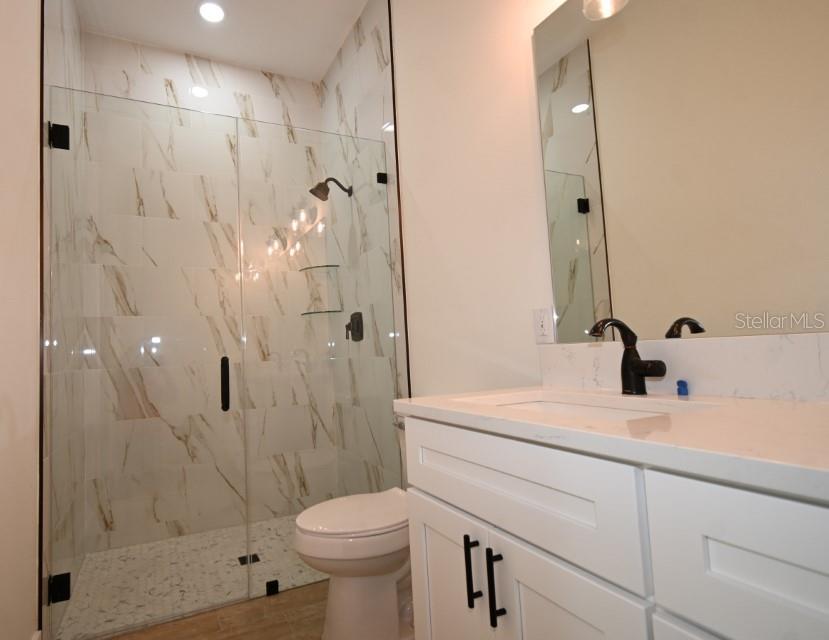 Primary Bathroom Custom Shower Stall